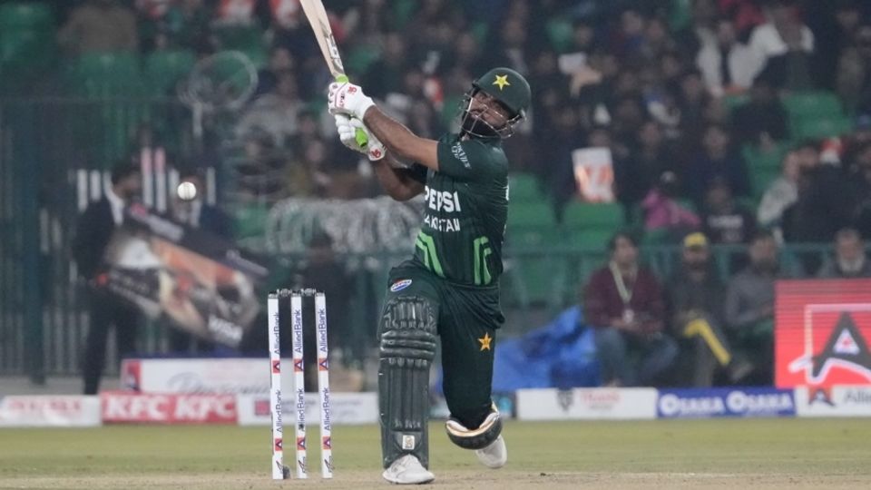 Fakhar Zaman hit a quick fifty in the opening ODI of the tri-series
