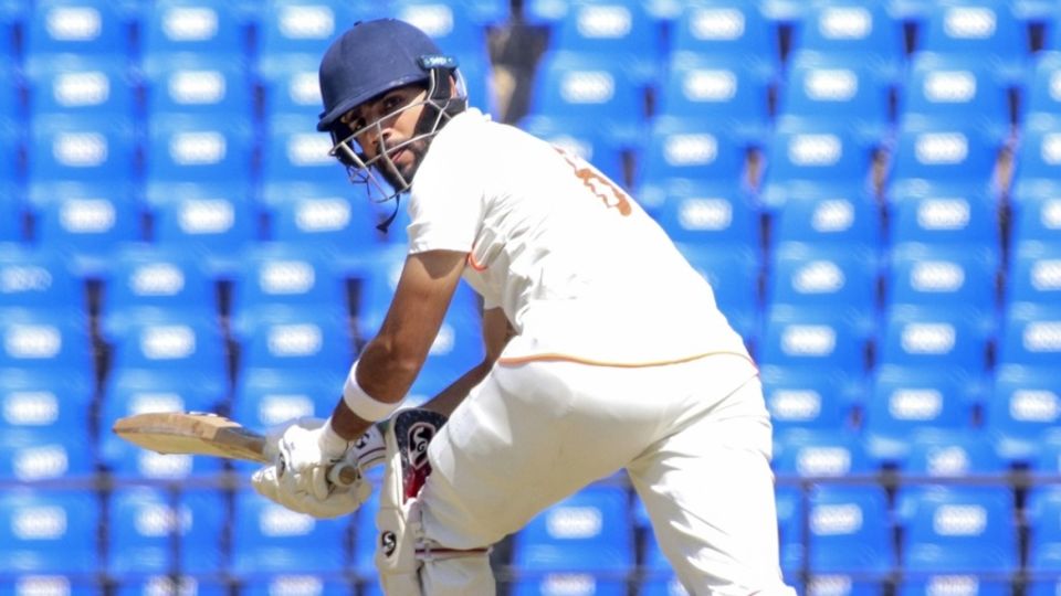 Dhruv Shorey scored 74 off 109 balls