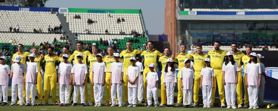 Not music to their ears - India's anthem made an appearance at the Gaddafi Stadium