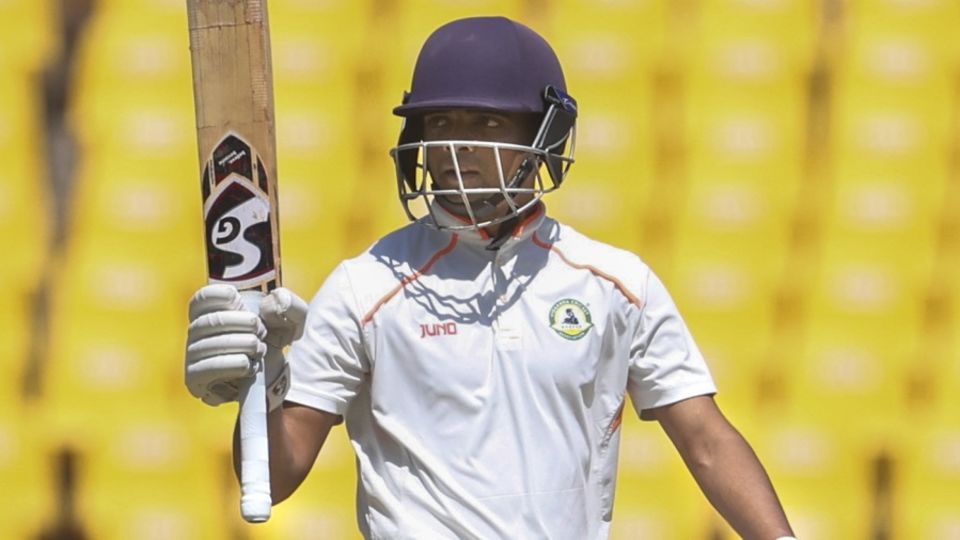 Danish Malewar made a crucial century for Vidarbha in the Ranji Trophy final