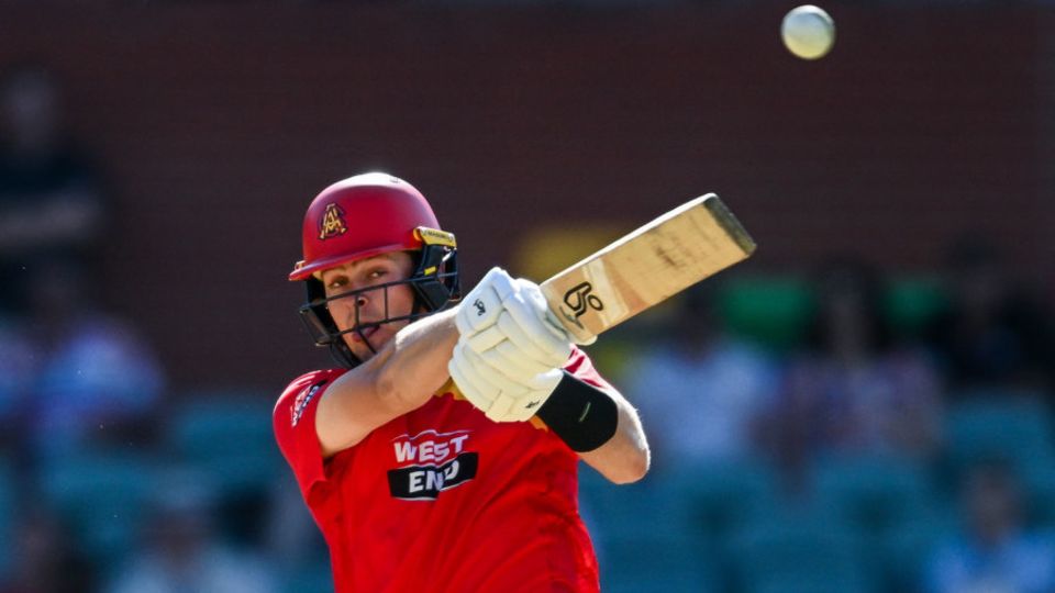 Liam Scott struck an unbeaten 54 off 37 balls
