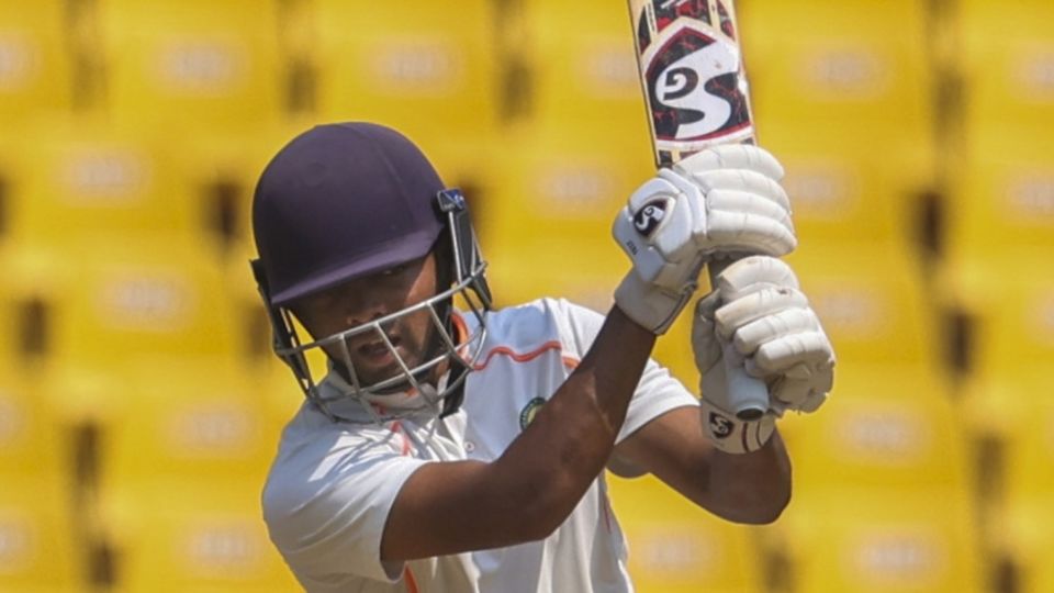 Danish Malewar scored 73 in the second innings after 153 in the first