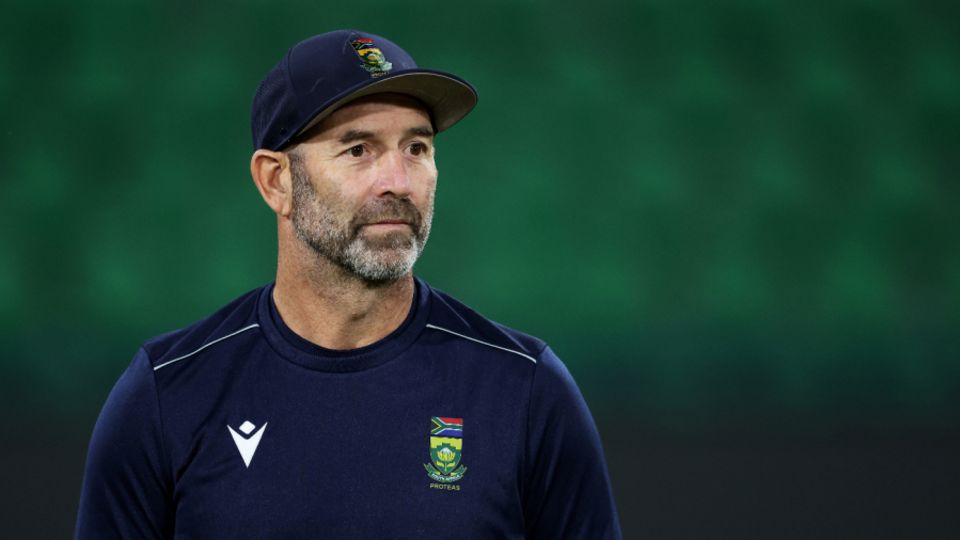 Rob Walter coached South Africa's white-ball sides before his New Zealand stint