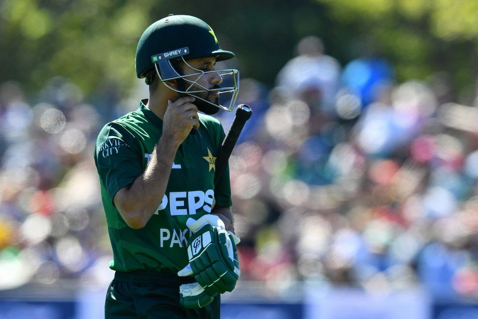 Mohammad Haris' was among seven single-digit scores in the Pakistan innings in Christchurch