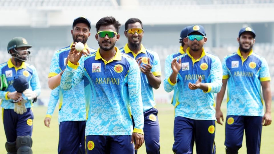 Mahfuzur Rahman Rabby picked up 5 for 18 against Partex Sporting Club