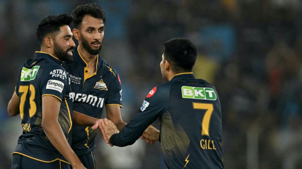 Mohammed Siraj and Prasidh Krishna took four wickets between themselves