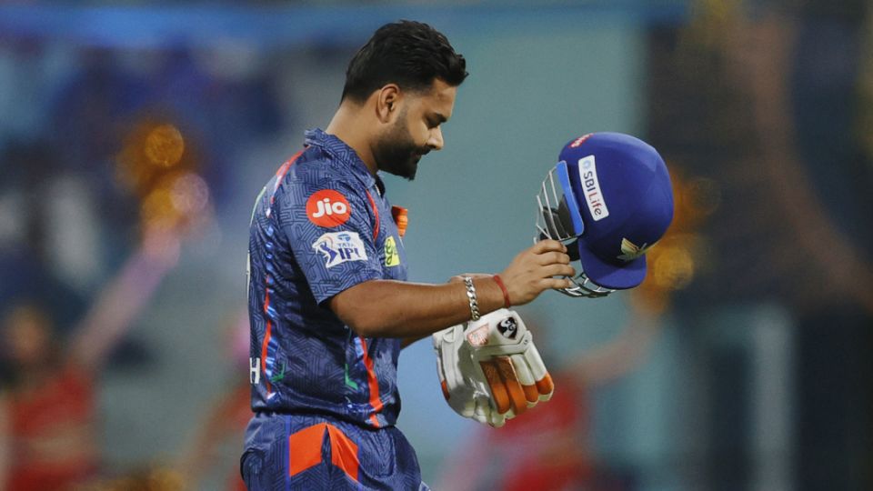 Rishabh Pant's torrid start to the season continued