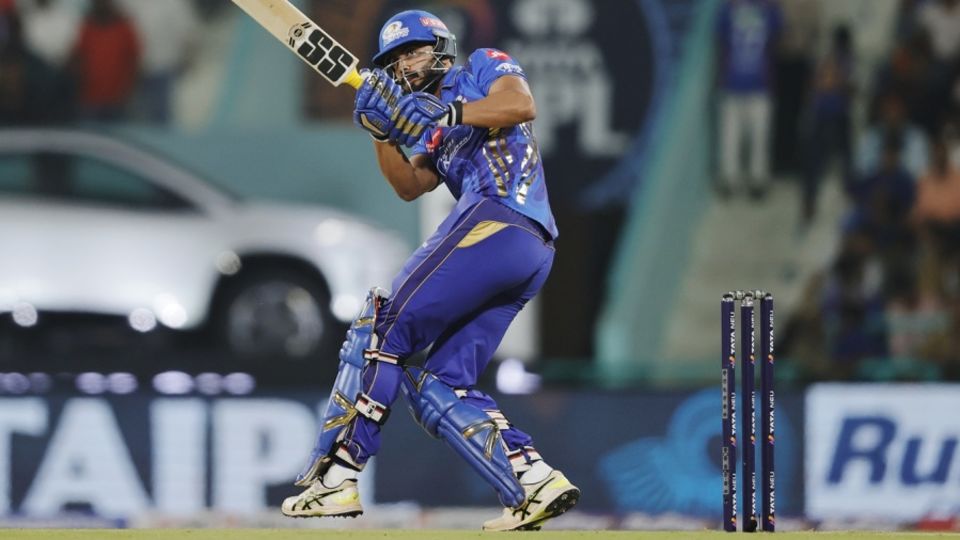 File photo: Naman Dhir hit 61, with four fours and three sixes