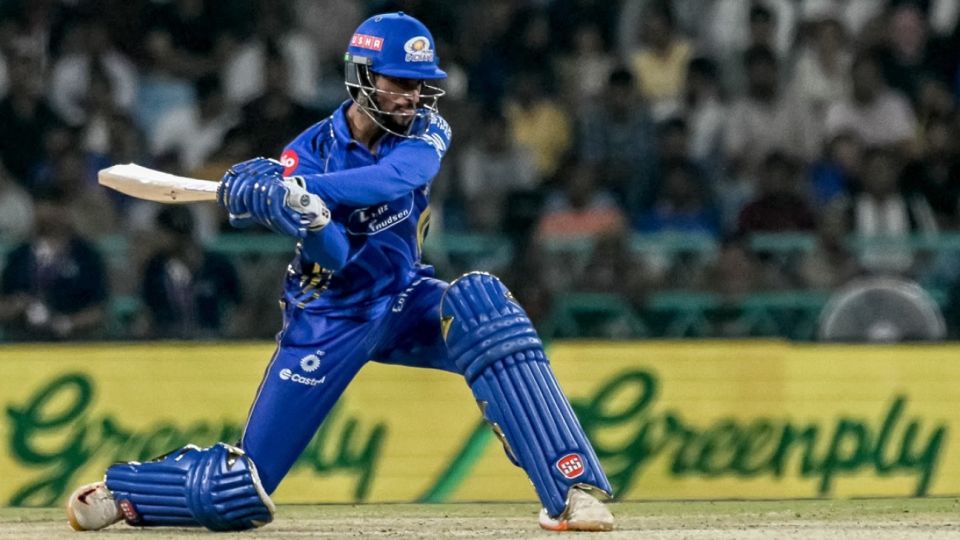 Tilak Varma took his time to get going