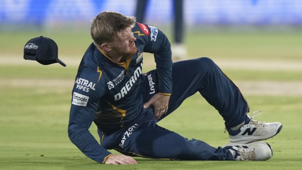 Glenn Phillips injured his groin quite seriously while fielding