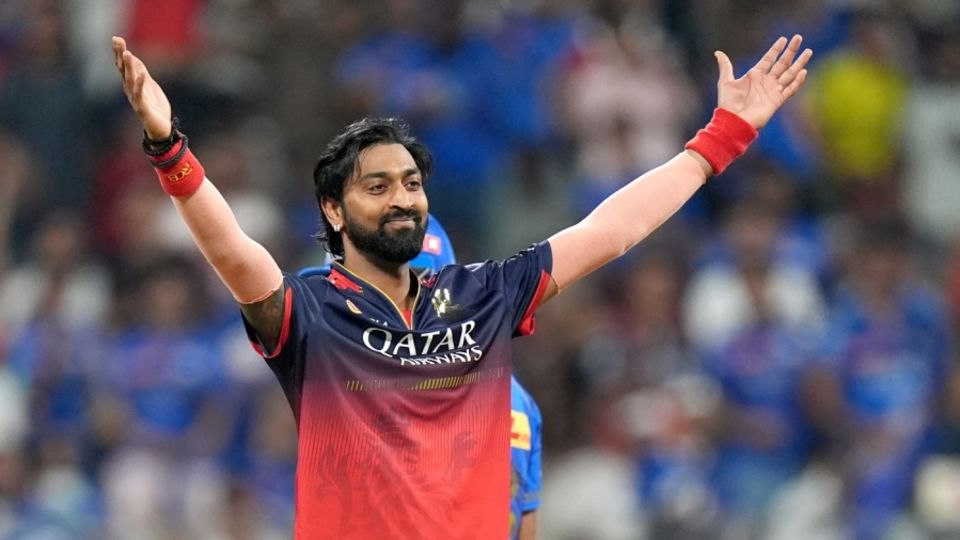 A 117kph bouncer helped Krunal Pandya get rid of Will Jacks