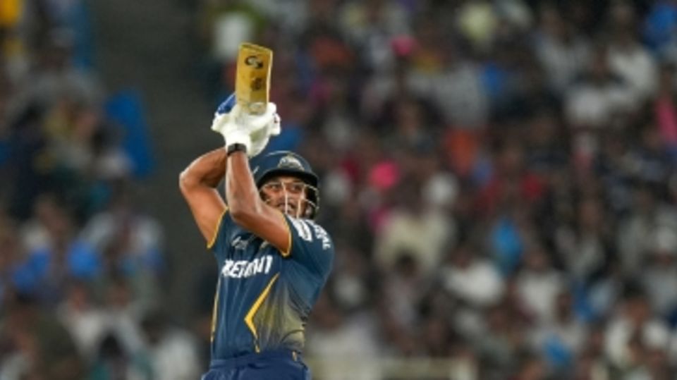 Sai Sudharsan played his shots from the get-go