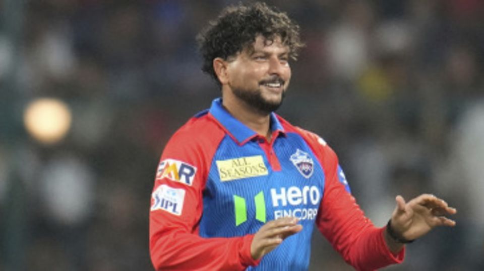 Kuldeep Yadav returned figures of 2 for 17