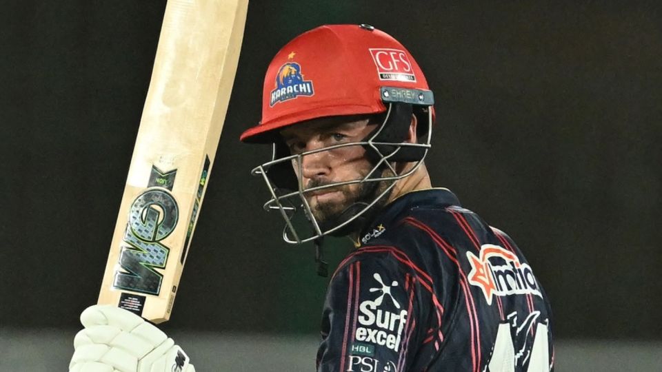 James Vince led the Karachi chase with a quick century