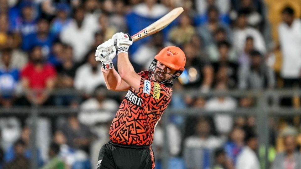 Travis Head was kept unusually quiet in what became a decisive part of the game
