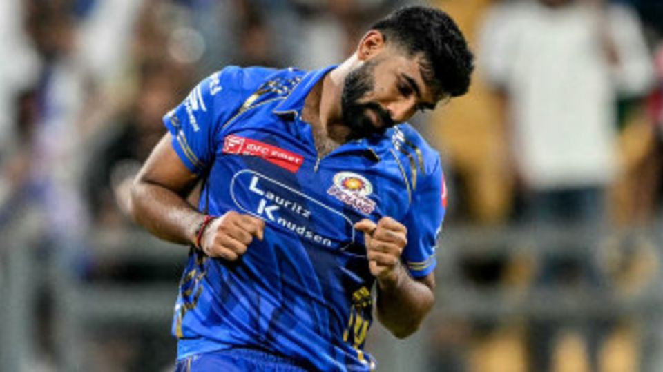 Jasprit Bumrah was exceptional with just one boundary off his four overs