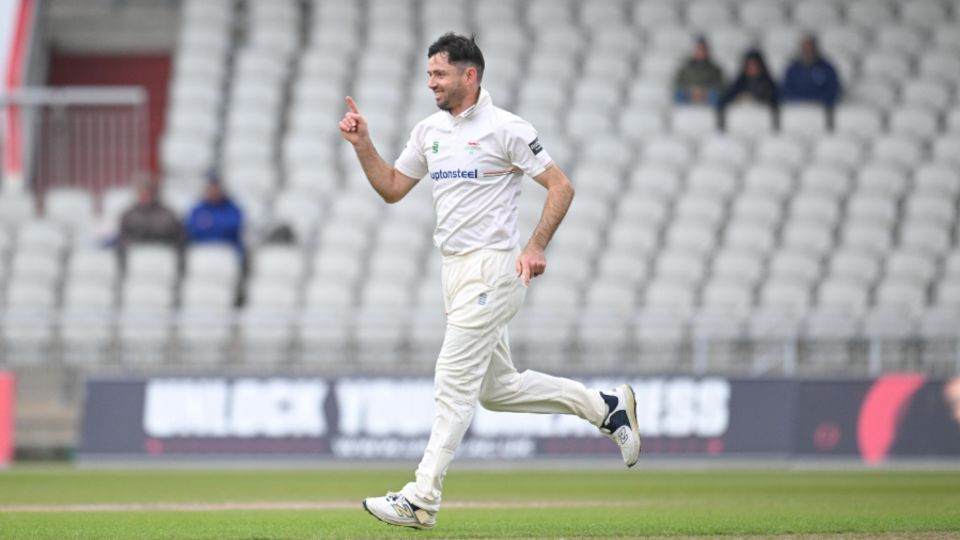 Ian Holland devastated Hampshire's top-order