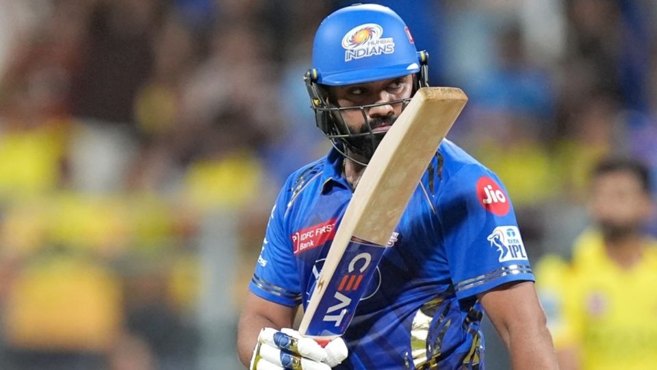 Rohit Sharma struck his first fifty of IPL 2025