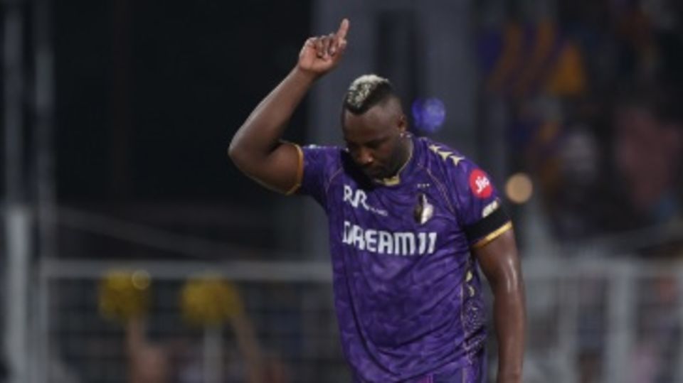 Andre Russell struck the first blow for KKR
