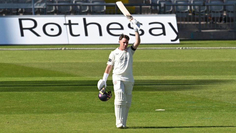 Marcus Harris on reaching his second century of the season
