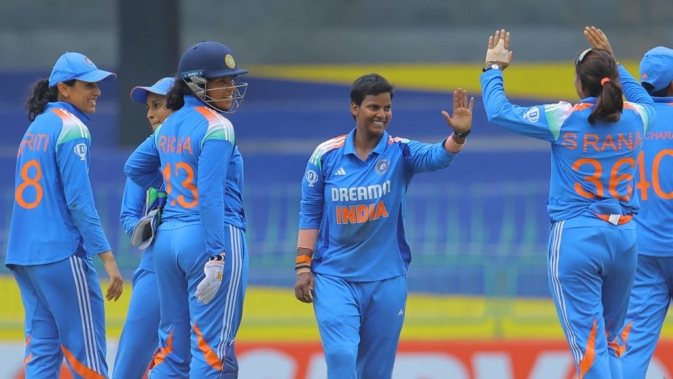 Deepti Sharma scored 93 with the bat, and bagged a wicket with the ball