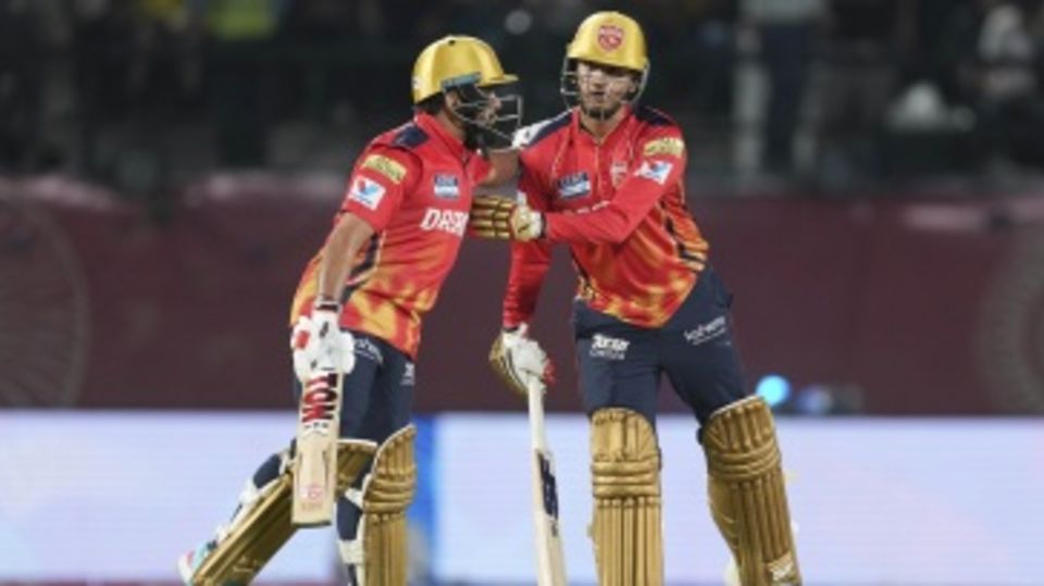 Prabhsimran Singh and Priyansh Arya impressed at the top once again