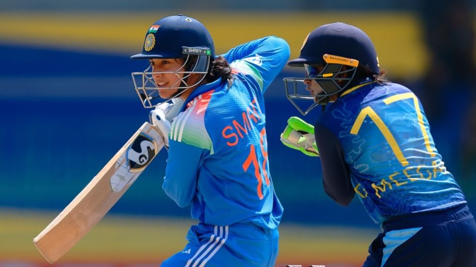 Smriti Mandhana had an early reprieve on her way to 116