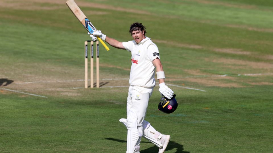 Sam Northeast notched another hundred