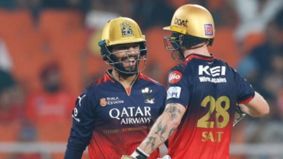 Rajat Patidar and Phil Salt wrapped the chase up