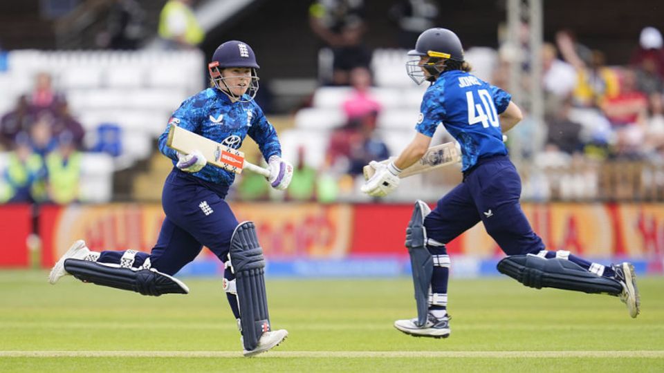 Amy Jones and Tammy Beaumont were prolific in the ODIs against West Indies