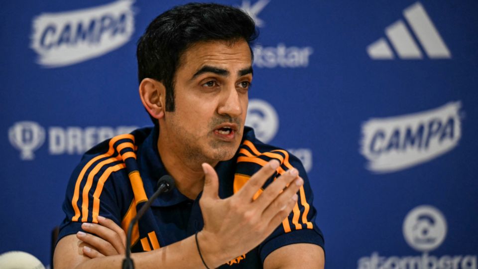 Gautam Gambhir left for New Delhi on Wednesday