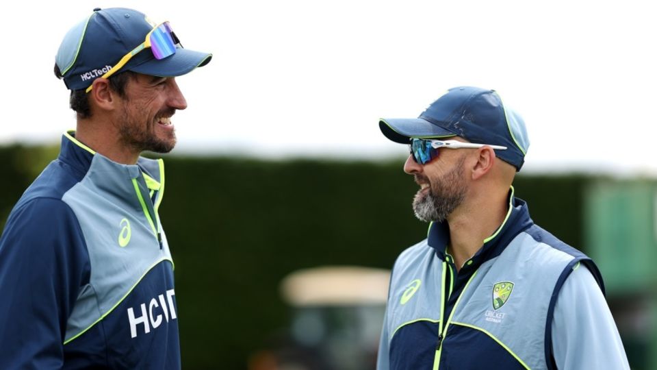 He did not play a part in Starc's 100th Test