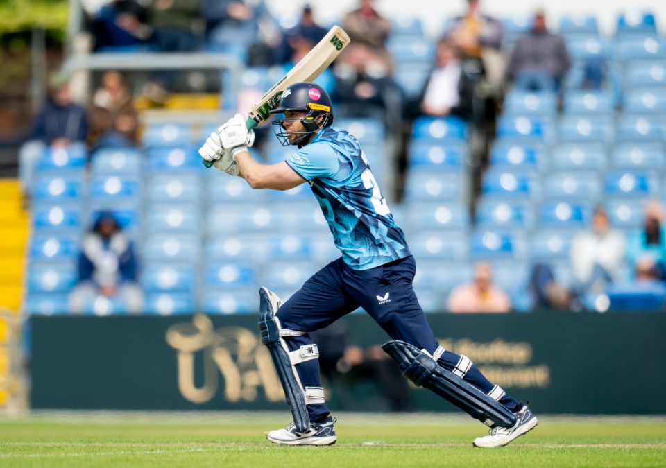 Dawid Malan captained Yorkshire in the Blast