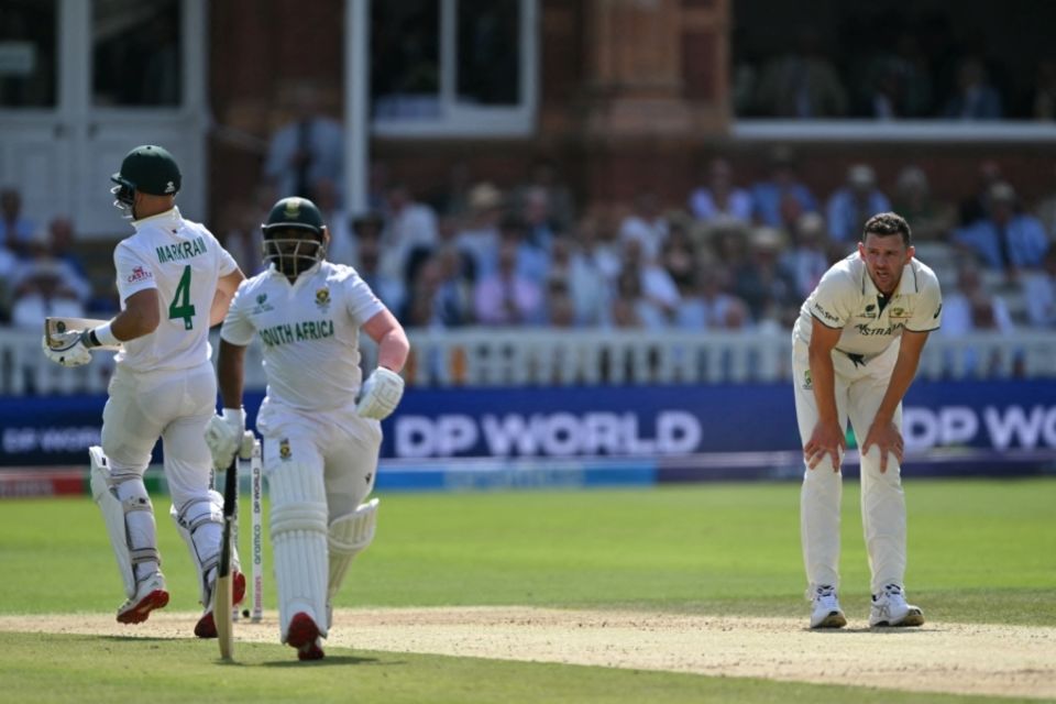The last time South Africa and Australia met in Tests was in the WTC final last June - South Africa won the match by five wickets