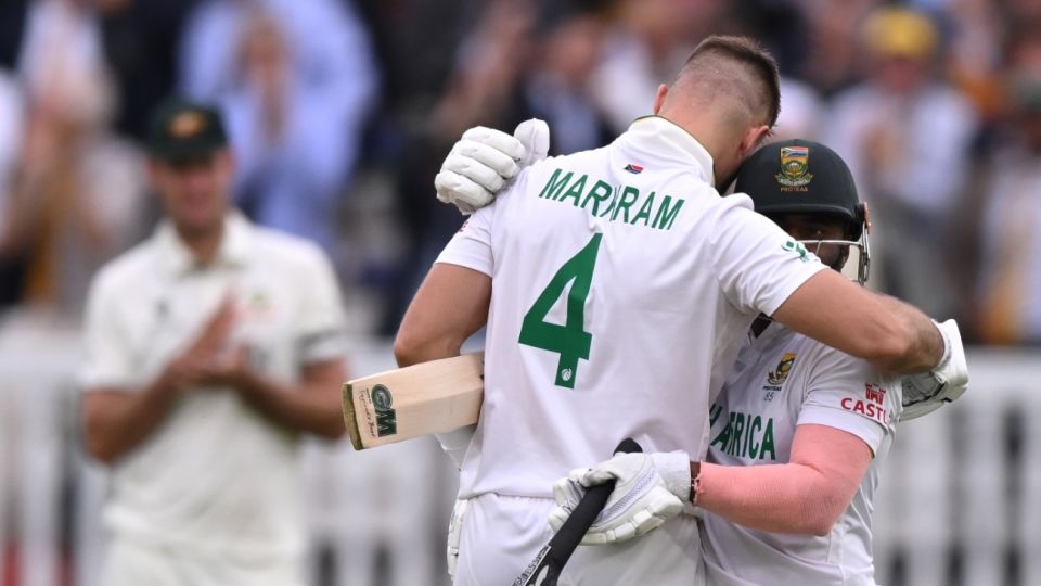 Aiden Markram and Temba Bavuma have put on an unbroken 143 for the third wicket