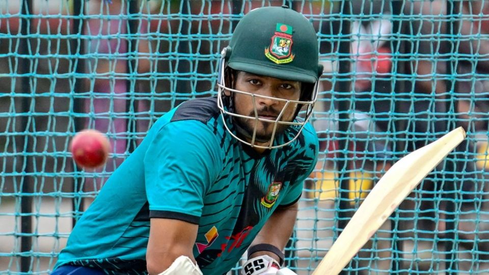 Najmul Hossain Shanto is not part of the T20I set-up at the moment