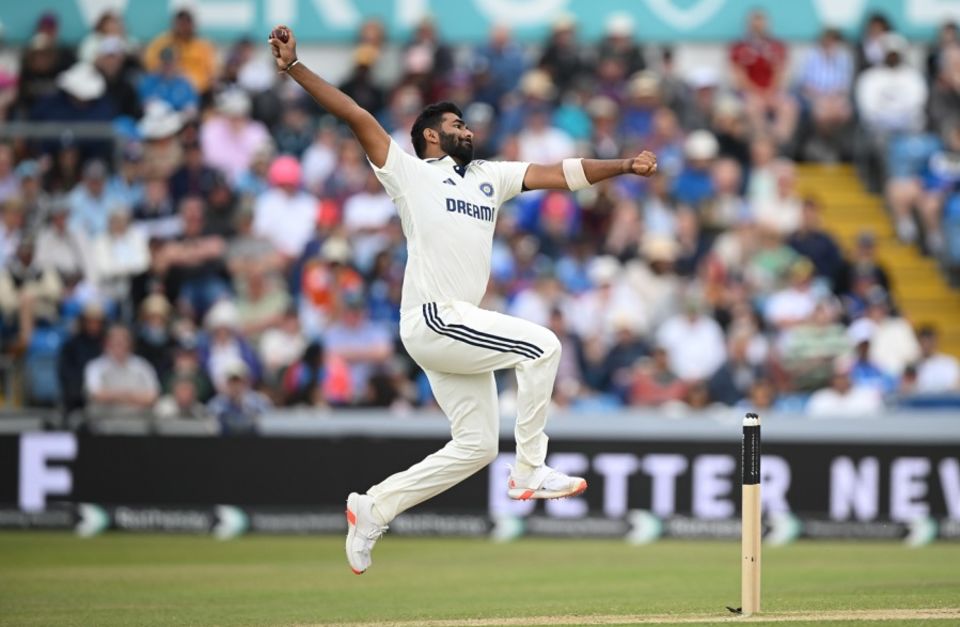 Wristy business: the backspin Bumrah imparts to the ball gives it greater upward lift, and steeper bounce
