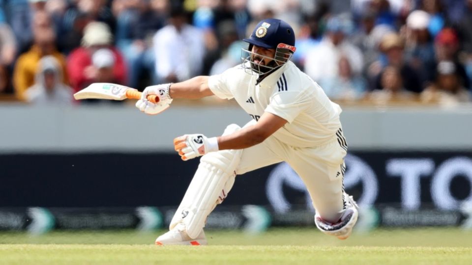 Rishabh Pant scored his second century of the Headingley Test