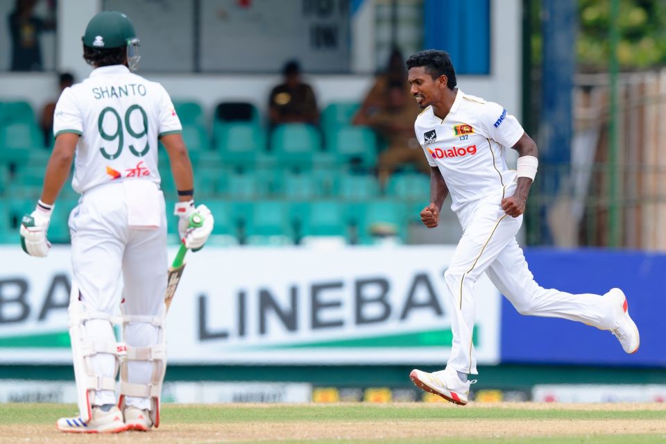 Vishwa Fernando struck twice on the first day