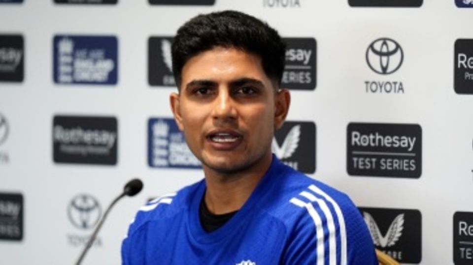 Shubman Gill addresses the media ahead of the second Test