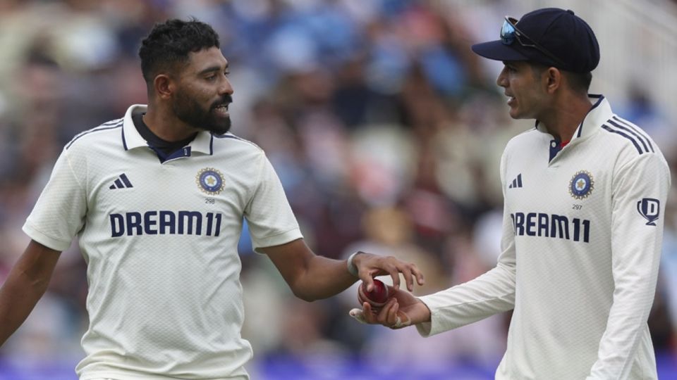 Mohammed Siraj and Shubman Gill hatch a plan