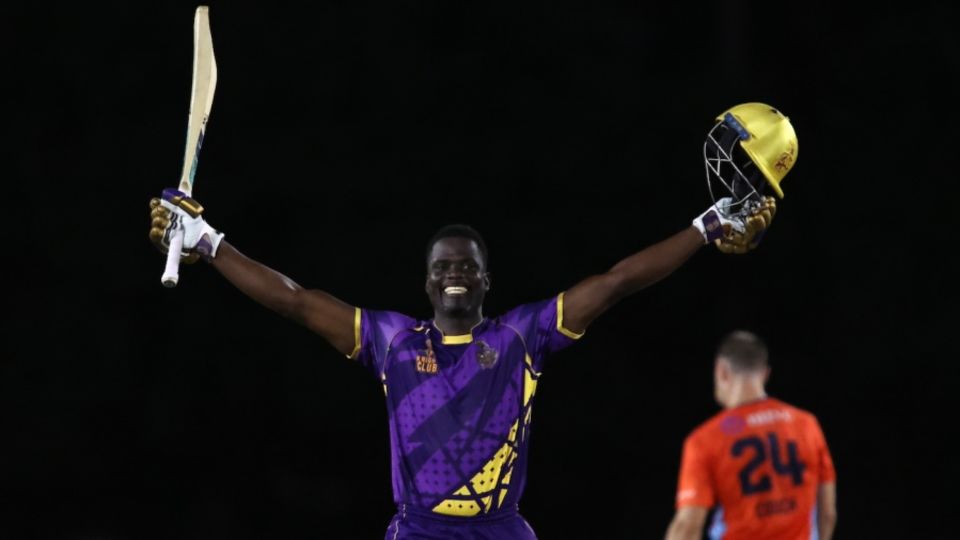Andre Fletcher scored his second century of the tournament