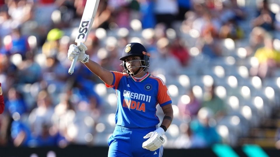 Shafali Verma struck 75 off just 41 balls