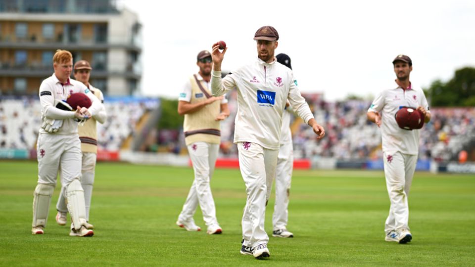 Jack Leach remains the leading spinner in county cricket