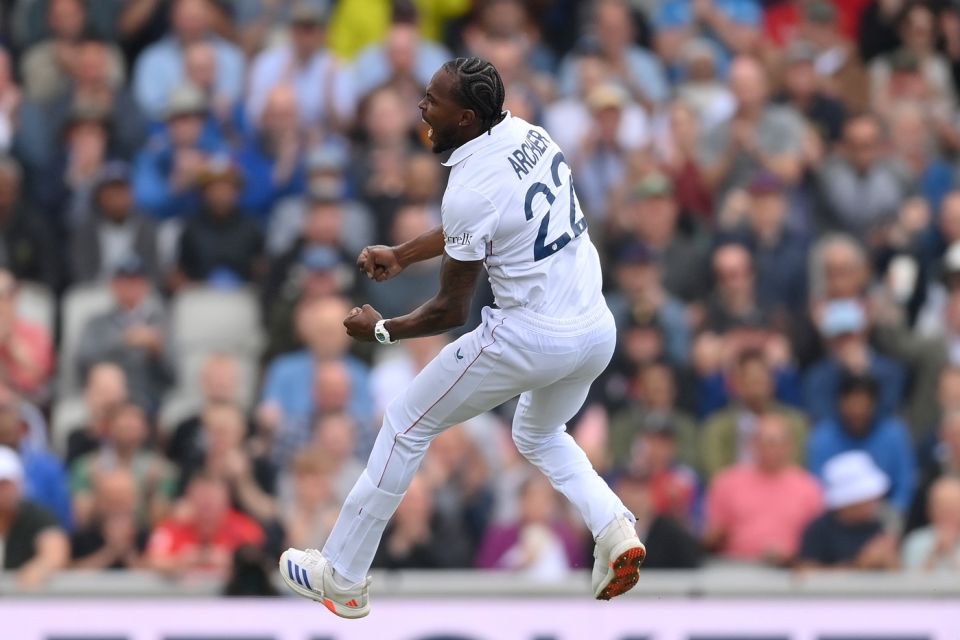 Jofra Archer has enjoyed bowling to left-handers in this series, and his career