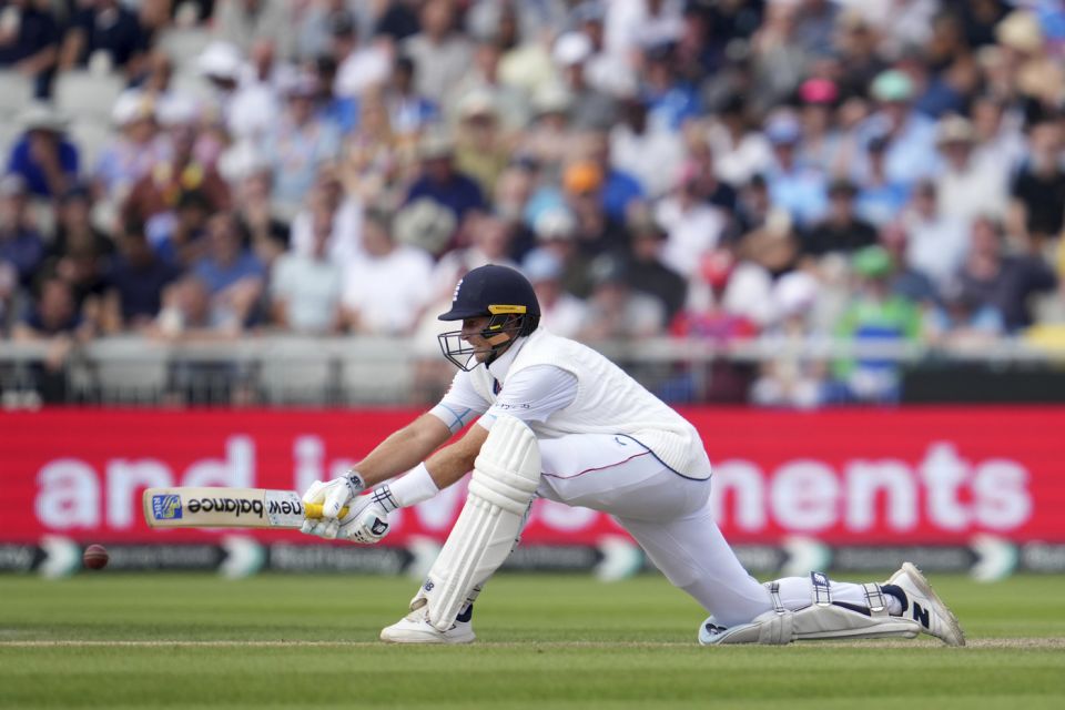 Joe Root had a banner day in Manchester