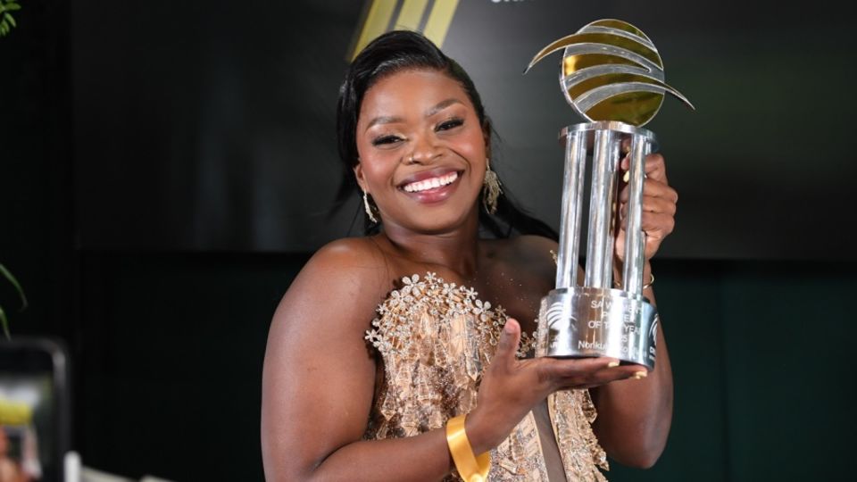 Nonkululeko Mlaba was adjudged the women's Player of the Year at the CSA Awards