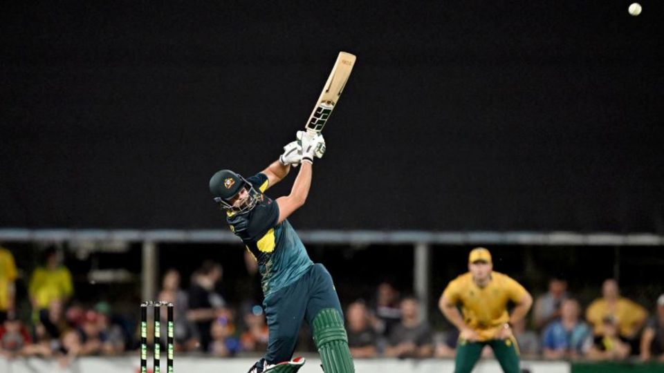 Tim David launched eight sixes in his 83