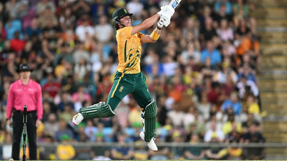 Dewald Brevis' 41-ball century was the second-fastest by a South African in T20Is