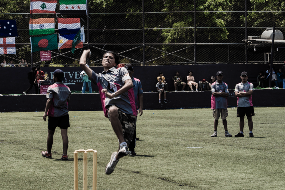 Eighteen-year-old Louay Al Kadro: "Why is cricket special for me? Because it teaches you how to play and react under pressure"
